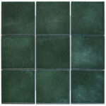 Forest green mat